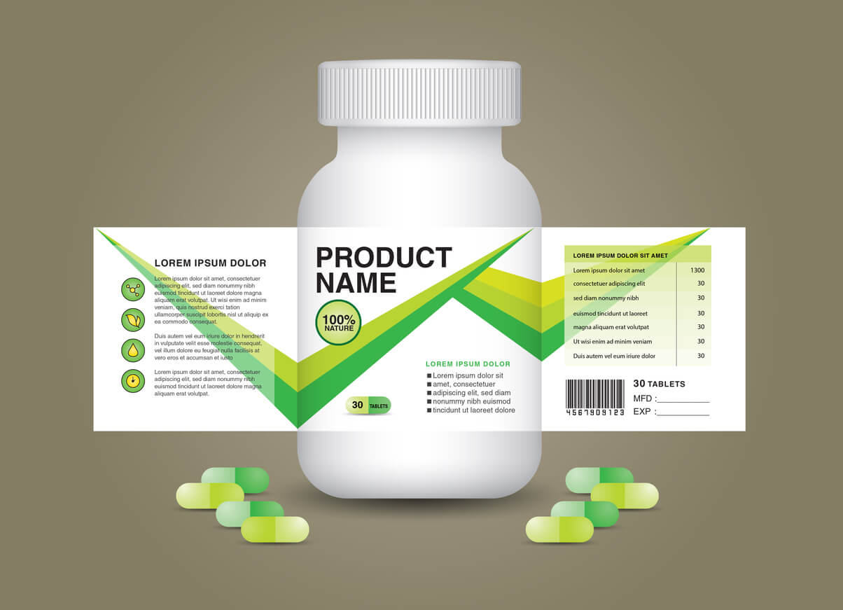 Custom label sample 5