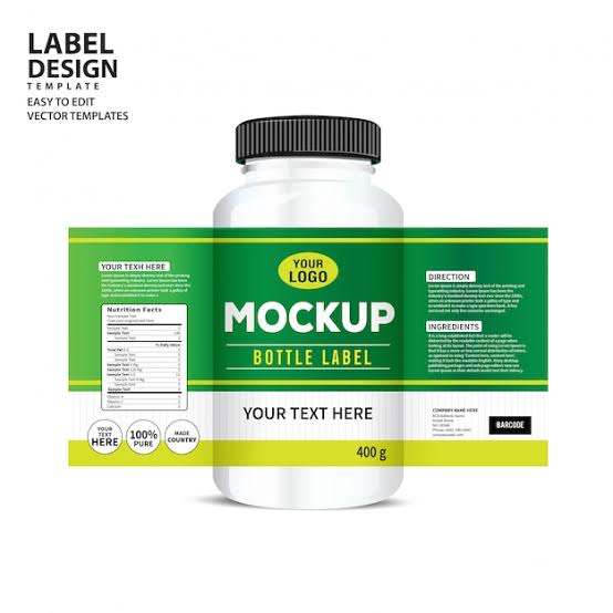 Custom label sample 7
